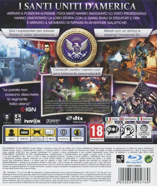 Saints Row IV: Commander in Chief Edition - 4
