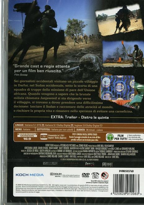 Darfur di Uwe Boll - DVD - 2