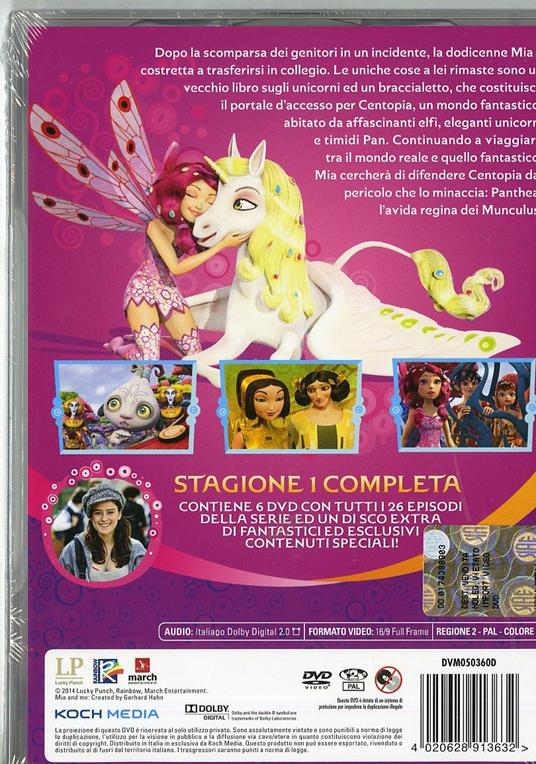 Mia and Me. Stagione 1 (5 DVD) - DVD - 2