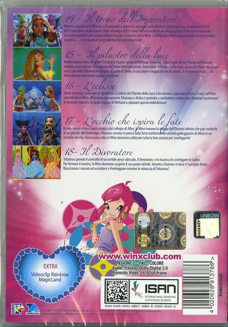 Winx Club. Serie 5. Vol. 4 di Anthony Salerno,Iginio Straffi - DVD - 2
