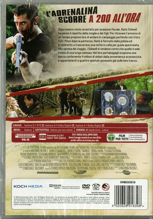 Transit di Antonio Negret - DVD - 2