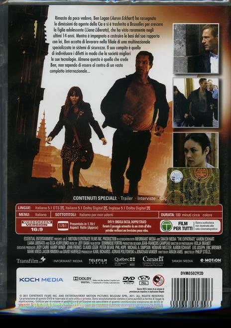 The Expatriate di Philipp Stölzl - DVD - 2