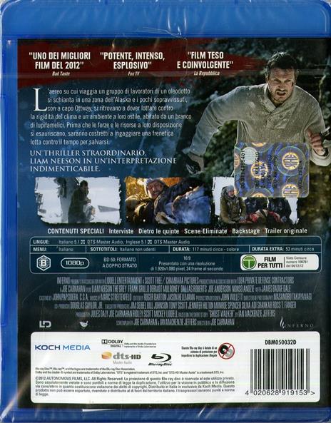 The Grey di Joe Carnahan - Blu-ray - 2