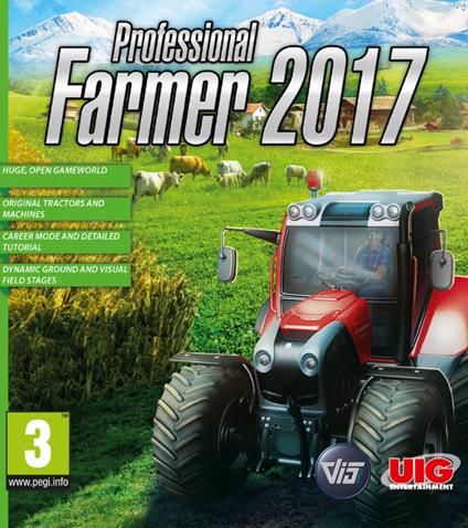United Independent Entertainment Professional Farmer 2017, PC videogioco Basic Francese