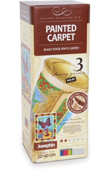 Set Da Bricolage "Tappeto Da Dipingere Farfalla" 8725 Fai Da Te, Costruire, Sperimentare
