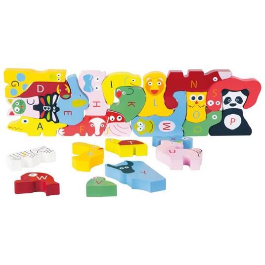 Puzzle ABC di legno gioco didattico “Educate”
