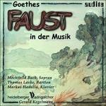 Il Faust di Goethe in musica - CD Audio di Ludwig van Beethoven,Franz Liszt,Franz Schubert,Robert Schumann,Richard Wagner,Ferruccio Busoni,Fanny Hensel,Gerald Kegelmann