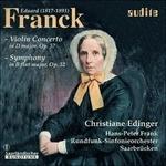 Concerto per violino op.57 - Sinfonia op.52 - CD Audio di Hans Peter Frank,Christiane Edinger,Eduard Franck
