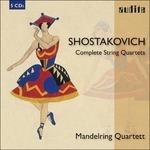 Quartetti per archi completi - CD Audio di Dmitri Shostakovich,Mandelring Quartett