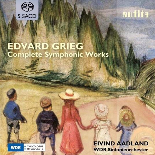 Musica sinfonica completa - SuperAudio CD ibrido di Edvard Grieg,Eivind Aadland