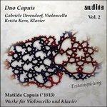 Opere per Violoncello e Pianoforte vol.2 - Sonata n.4, n.5 - Elegia - Tema Variato - CD Audio di Matilde Capuis