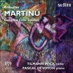 Sonate per violoncello complete - SuperAudio CD ibrido di Bohuslav Martinu,Pascal Devoyon,Tilmann Wick