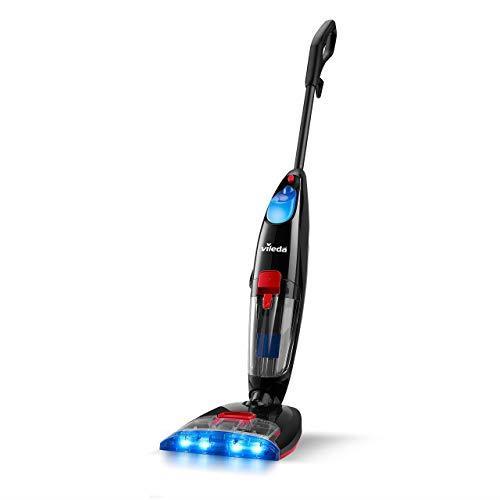 Vileda JetClean Sistema 3in1 Aspira, Lava e Asciuga Pavimenti in Una Sola  Passata, Aspirapolvere e Lavapavimenti Elettrico 3in1, Doppio filtro, Due  Serbatoi d'Acqua, Rullo in Microfibra, Cavo 7 Metri - Vileda -