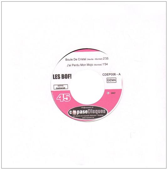 Un Disque Maxi! - Vinile 7'' di Les Bof