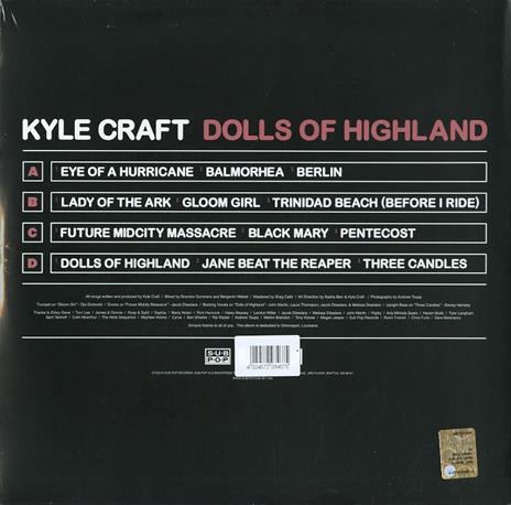 Dolls of Highland (Limited Edition) - Vinile LP di Kyle Craft - 2