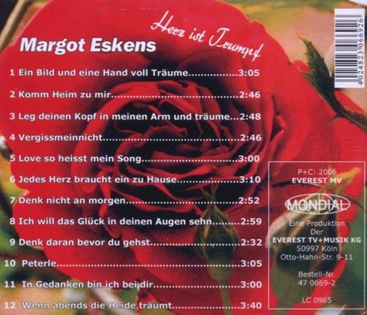 Herz Ist Trumpf - CD Audio di Margot Eskens - 2