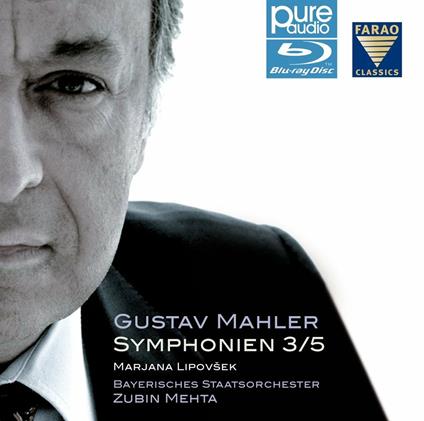Gustav Mahler. Symphonien 3 - 5. Zubin Mehta (Blu-ray) - Blu-ray di Gustav Mahler,Zubin Mehta,Marjana Lipovsek