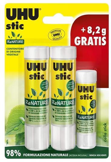 UHU Colla Stic Green Renature 2x21+Stic 8g