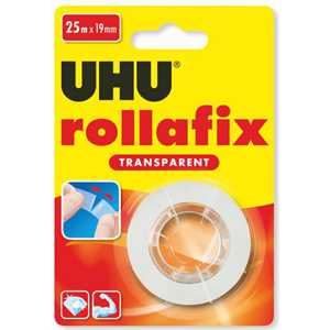 Rollafix Nastro Adesivo Trasparente Ricarica 25Mt-image
