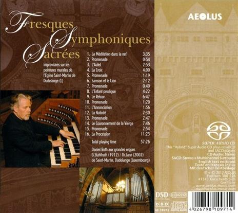 Fresques Symphoniques Sac - SuperAudio CD di Daniel Roth - 2