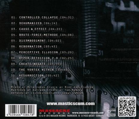 Ctrl - CD Audio di Mastic Scum - 2