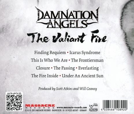 The Valiant Fire - CD Audio di Damnation Angels - 2