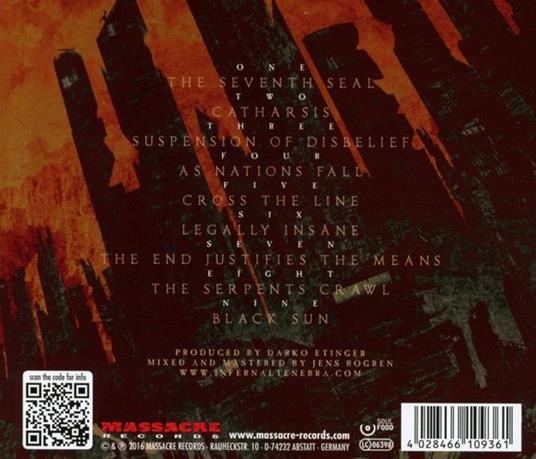 As Nations Fall - CD Audio di Infernal Tenebra - 2