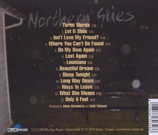 Northern Skies - CD Audio di Todd Thibaud - 2