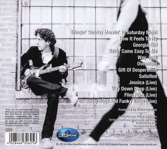 How it Feels to Fly - CD Audio di David Grissom - 2