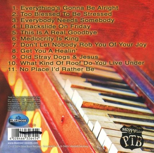 Too Blessed to be - CD Audio di Paul Thorn - 2