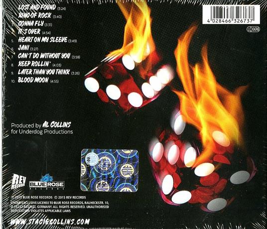 Roll the Dice - CD Audio di Stacie Collins - 2
