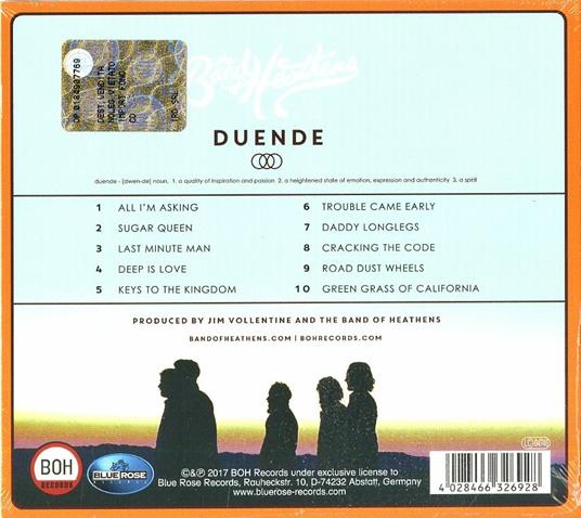 Duende - CD Audio di Band of Heathens - 2