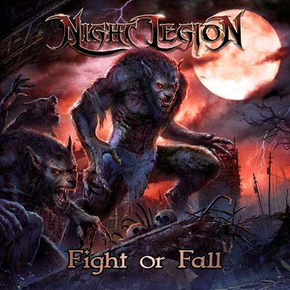 Fight Or Fall (Red Vinyl) - Vinile LP di Night Legion