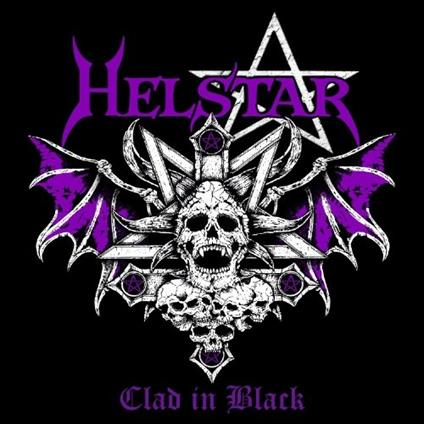 Clad in Black (White Coloured Vinyl) - Vinile LP di Helstar