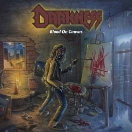 Blood On Canvas (Blue Vinyl) - Vinile LP di Darkness