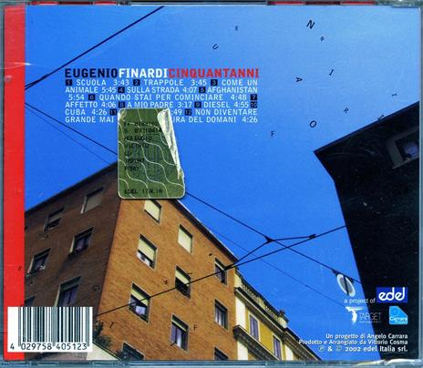 Cinquantanni - CD Audio di Eugenio Finardi - 2