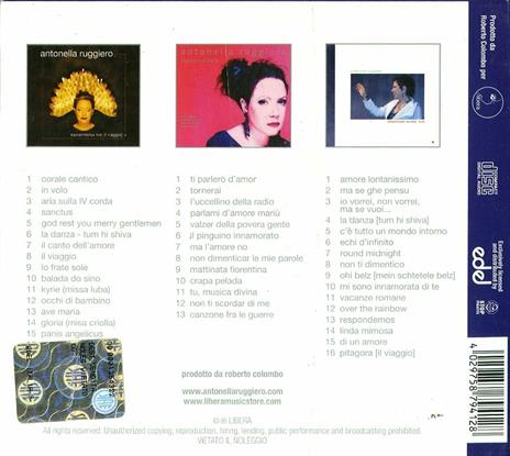 Souvenir d'Italie (Special Edition) - CD Audio di Antonella Ruggiero - 2