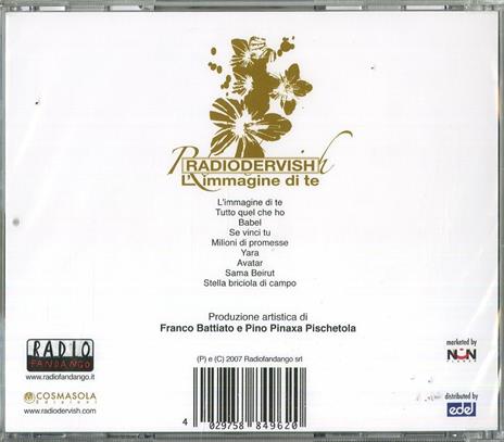 L'immagine di te - CD Audio di Radiodervish - 2