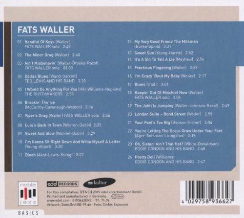 Keepin' Out of Mischief Now - CD Audio di Fats Waller - 2