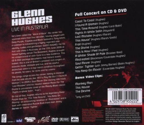 Live in Australia - CD Audio + DVD di Glenn Hughes - 2