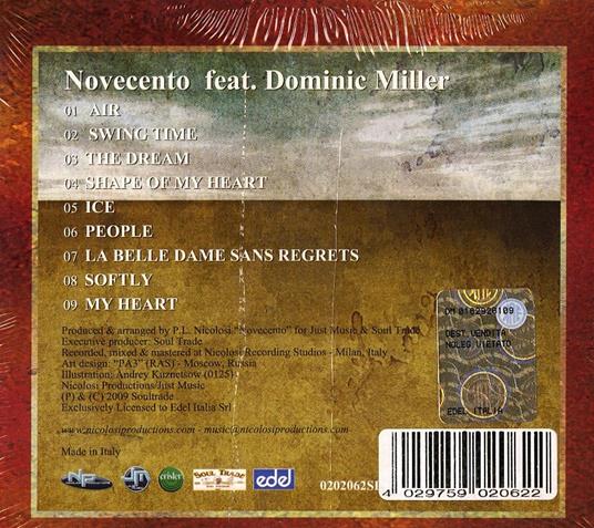 Surrender (feat. Dominic Miller) - CD Audio di Novecento - 2