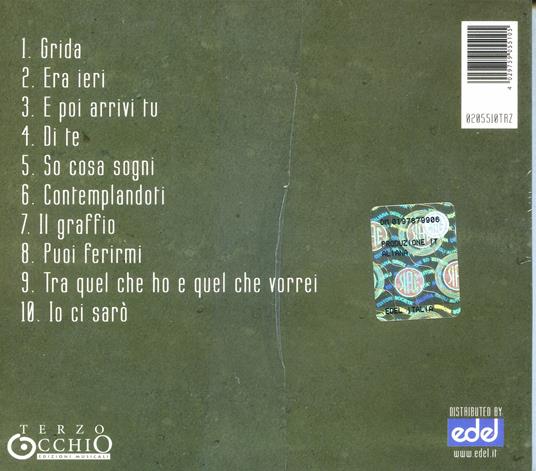 E poi arrivi tu - CD Audio di Gianluca Capozzi - 2