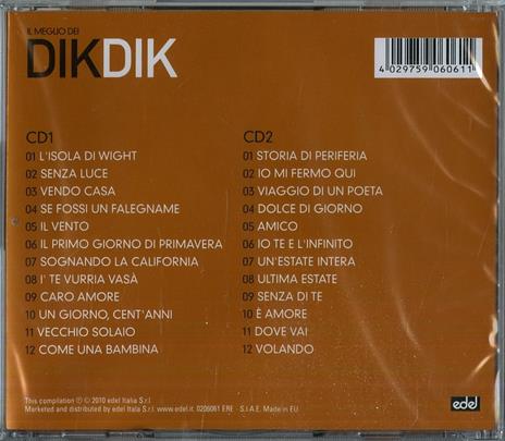 Il meglio dei Dik Dik - CD Audio di Dik Dik - 2