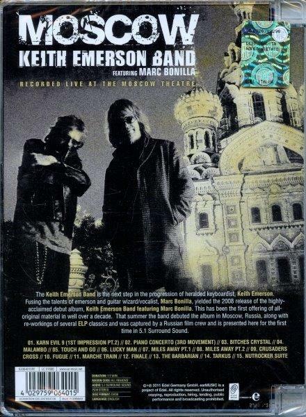 Keith Emerson Band. Moscow (DVD) - DVD di Keith Emerson,Marc Bonilla - 2