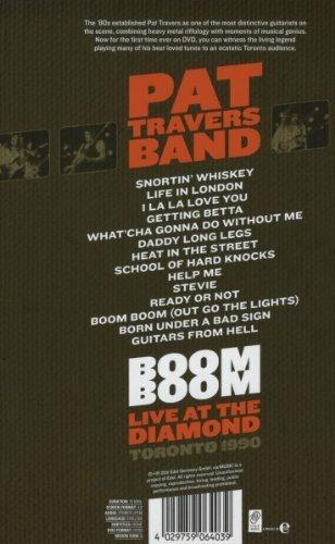Pat Travers. Boom Boom. Live At The Diamond (DVD) - DVD di Pat Travers - 2