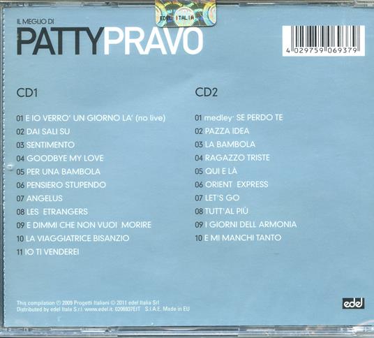 Il meglio di Patty Pravo - CD Audio di Patty Pravo - 2