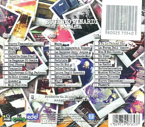 Sessanta - CD Audio di Eugenio Finardi - 2