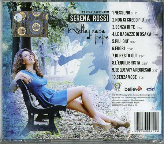 Nella casa di Pepe - CD Audio di Serena Rossi - 2