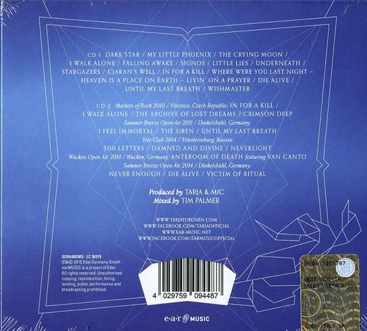 Luna Park Ride - CD Audio di Tarja - 2