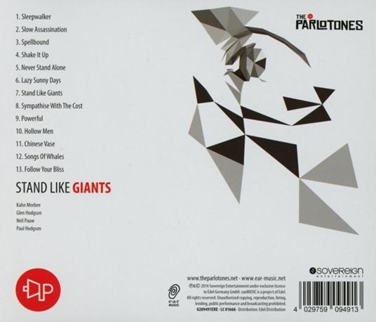 Stand Like Giants - CD Audio di Parlotones - 2